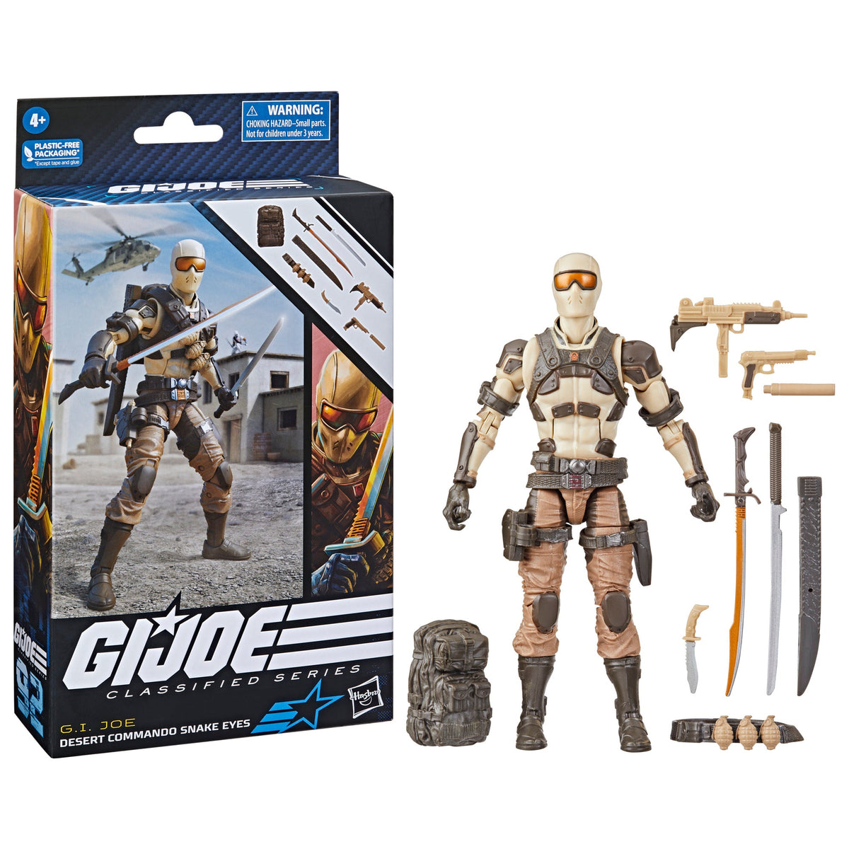 G.I. Joe Classified Series Desert Commando Snake Eyes 92