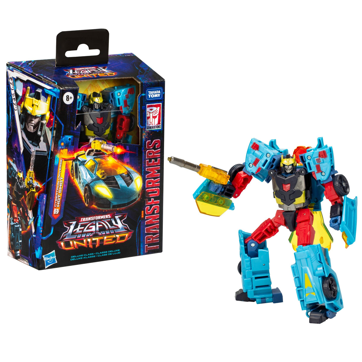 Transformers Legacy United Deluxe - Cybertron Universe Hot Shot
