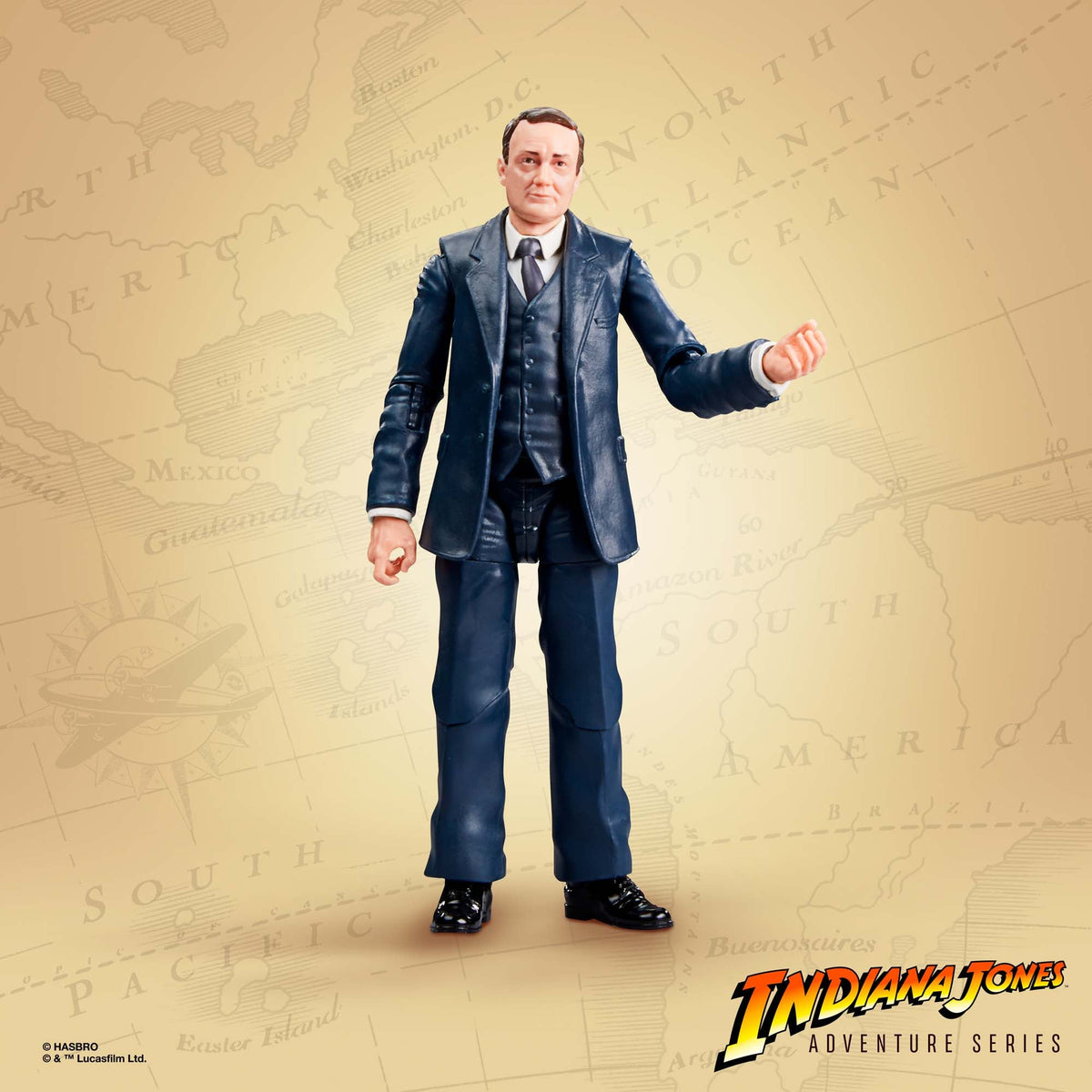 Indiana Jones Adventure Series Marcus Brody & René Belloq -Ark Showdown
