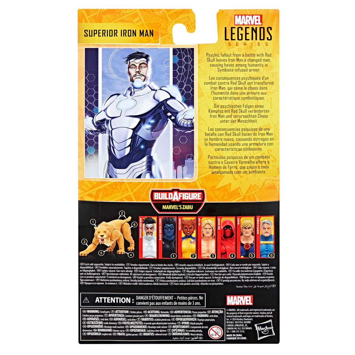 Marvel Legends Series - Superior Iron Man  - Zabu Baf