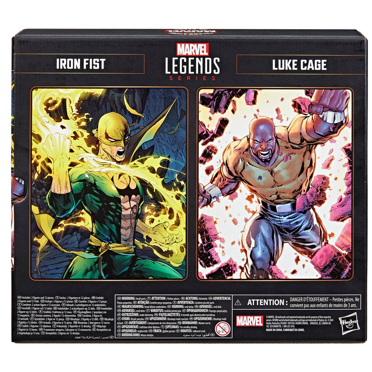 Marvel Legends Series Iron Fist and Luke Cage, Marvel 85th Anniversary