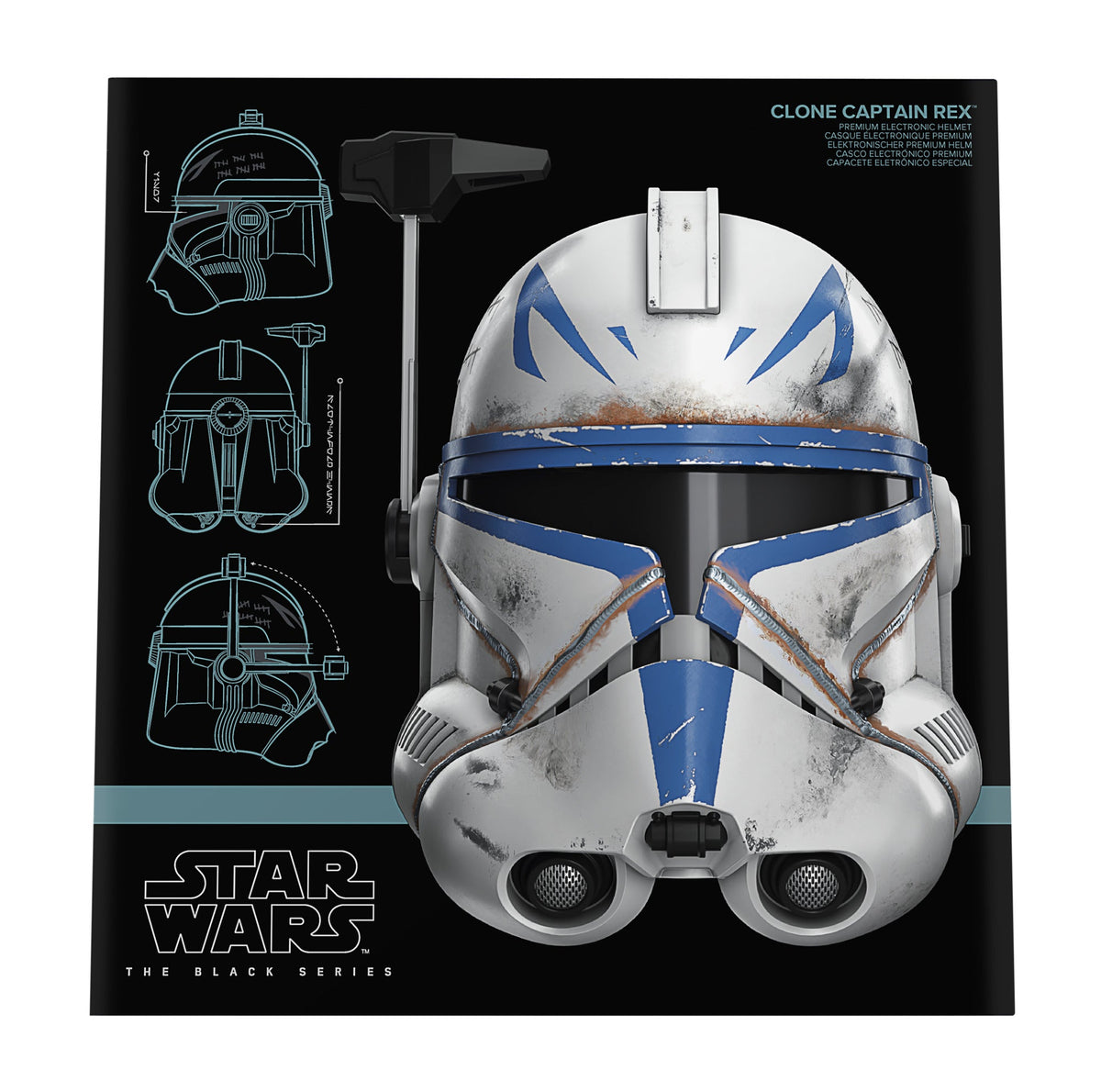 Star Wars The Black Series -  Captain Rex Helmet