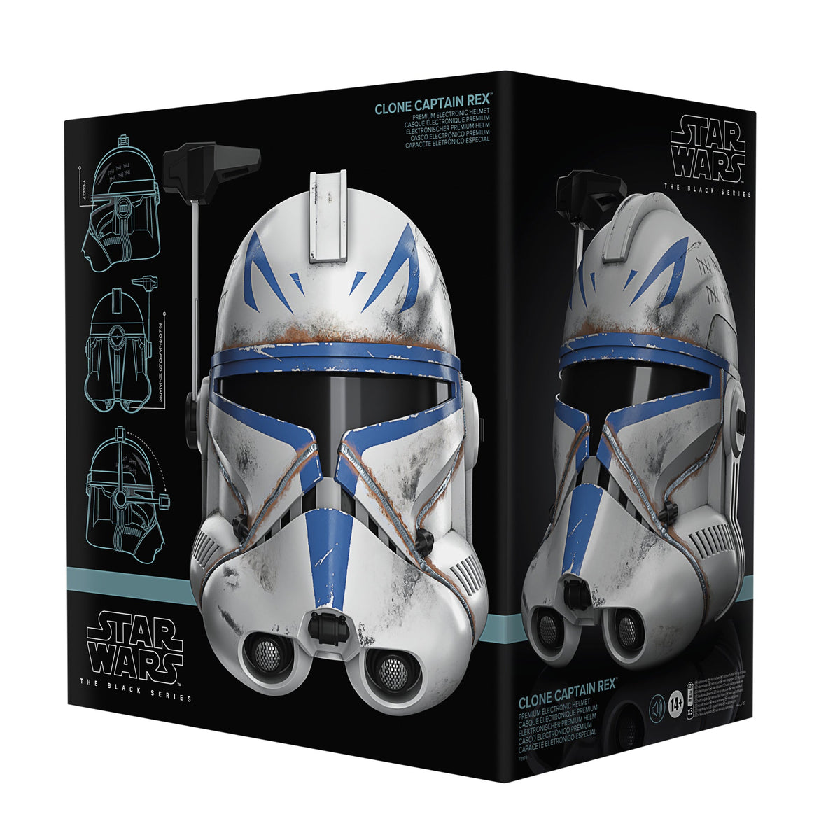 Star Wars The Black Series -  Captain Rex Helmet