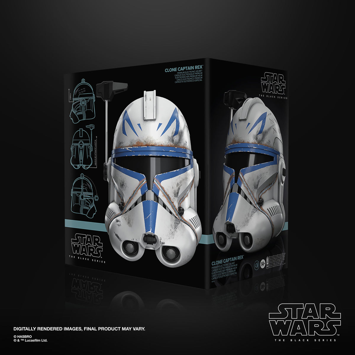 Star Wars The Black Series -  Captain Rex Helmet