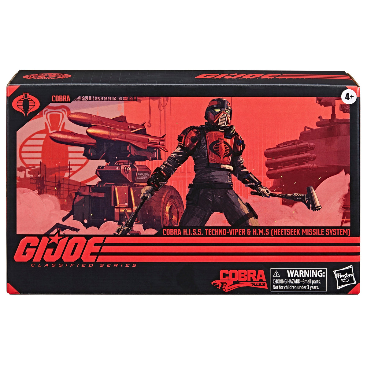 G.I. Joe Classified Series #111 - Cobra H.I.S.S. Techno-Viper & H.M.S. (HEETSEEK MISSILE SYSTEM)