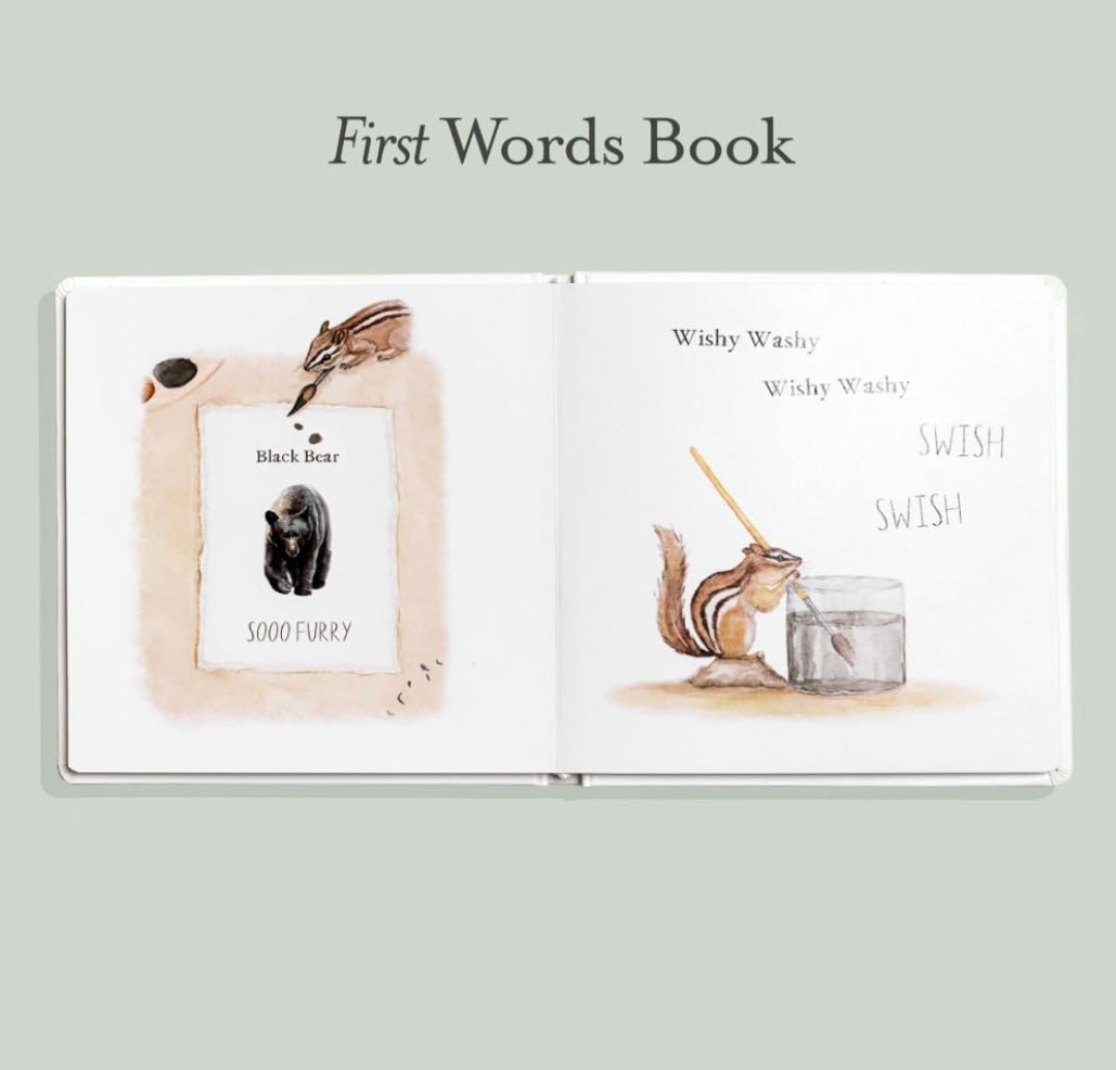 Wishy Washy: A Board Book of First Words and Colors for Growing Minds | Books