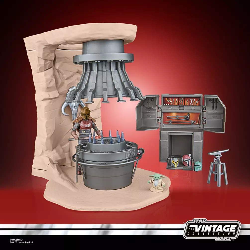 Star Wars The Vintage Collection 3.75 Inch Scale Playset - The Armorer’s Forge - exclusive