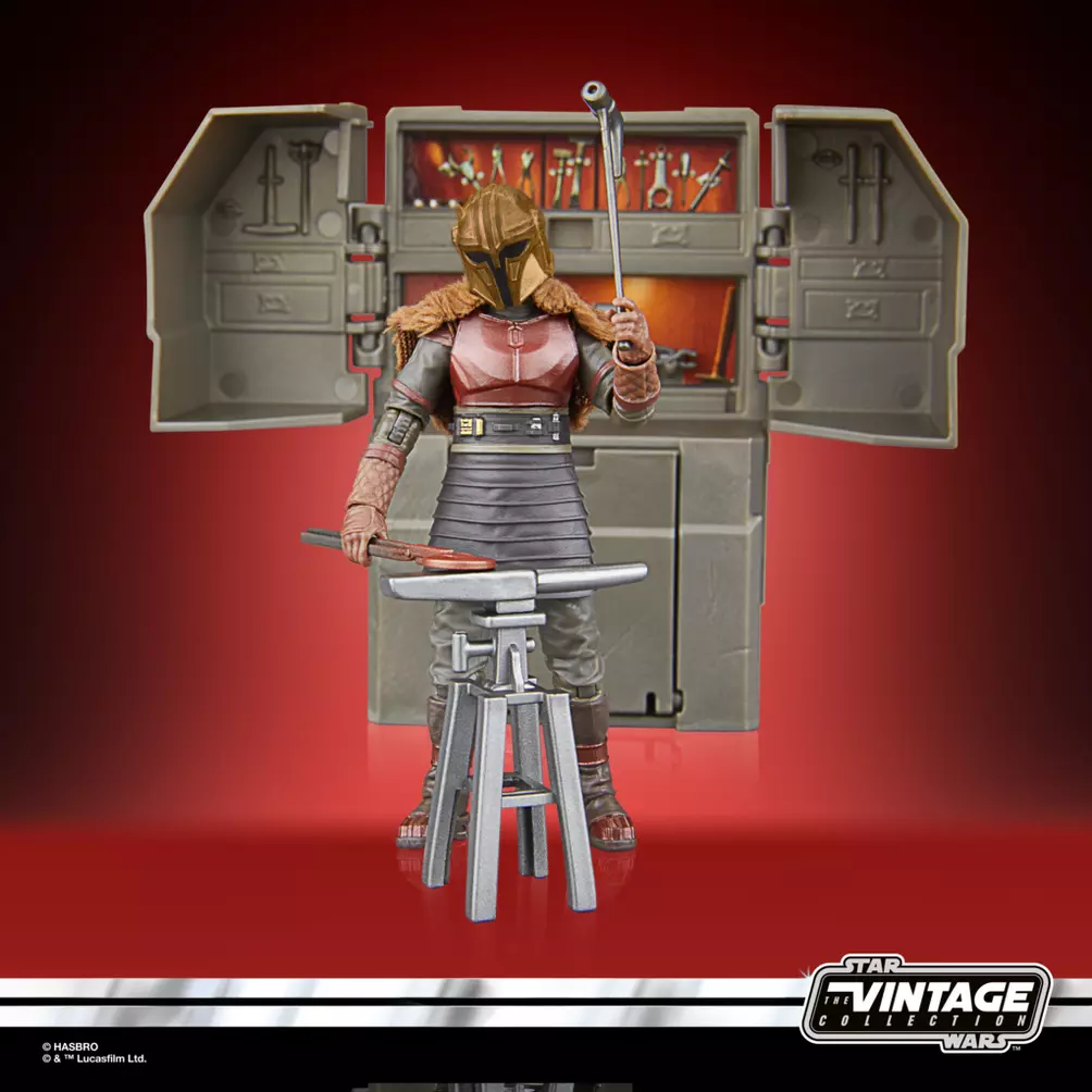 Star Wars The Vintage Collection 3.75 Inch Scale Playset - The Armorer’s Forge - exclusive