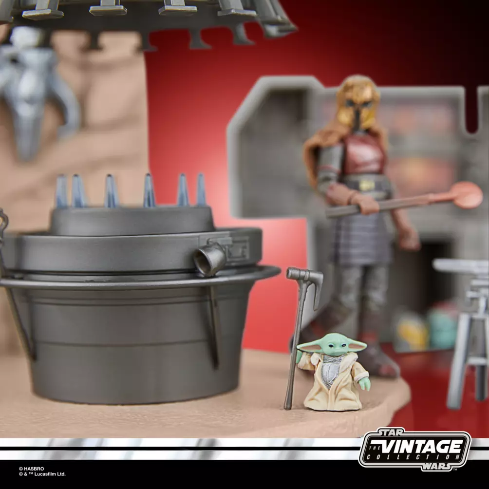 Star Wars The Vintage Collection 3.75 Inch Scale Playset - The Armorer’s Forge - exclusive
