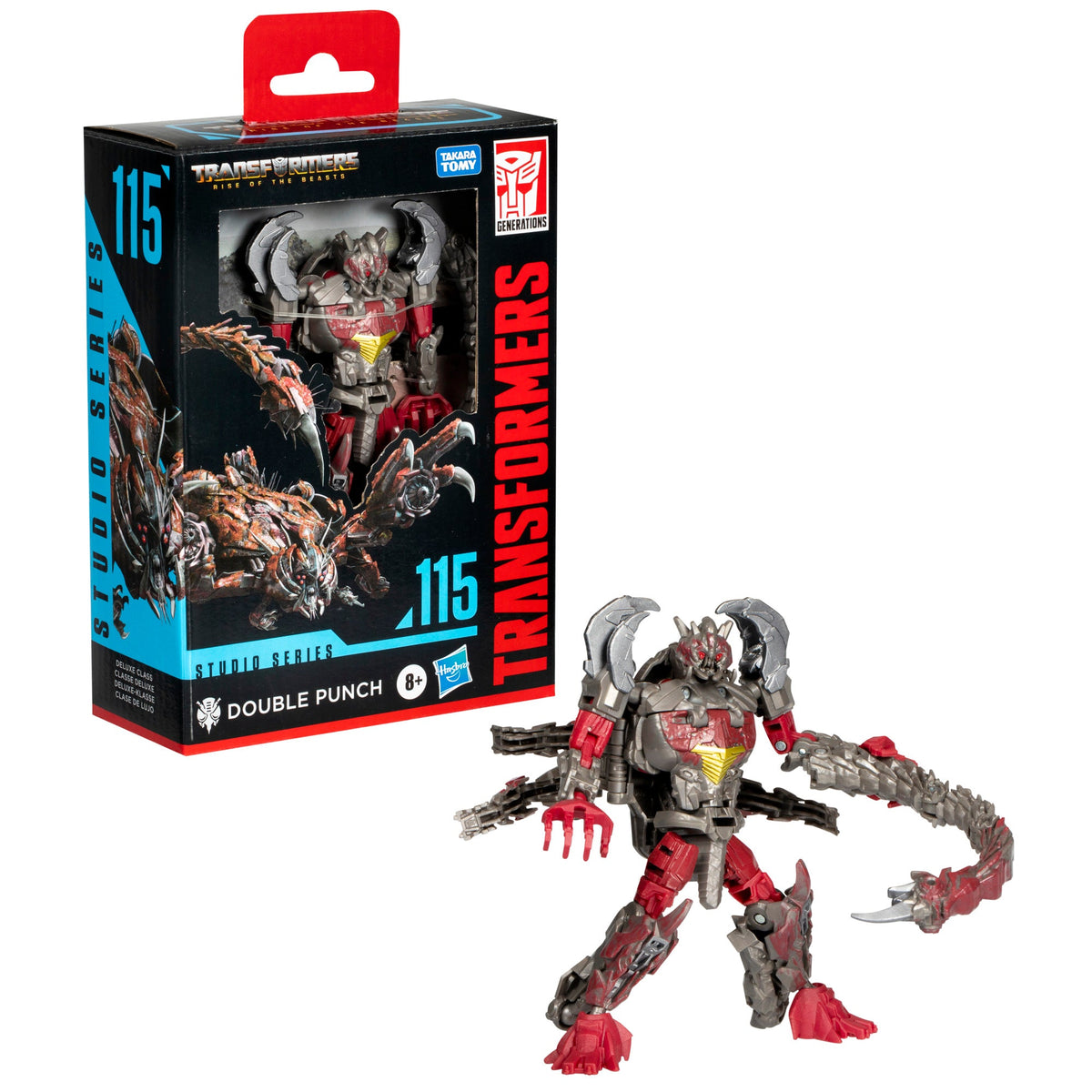 Transformers Studio Series Deluxe Class Transformers: Rise of the Beasts 115 Double Punch