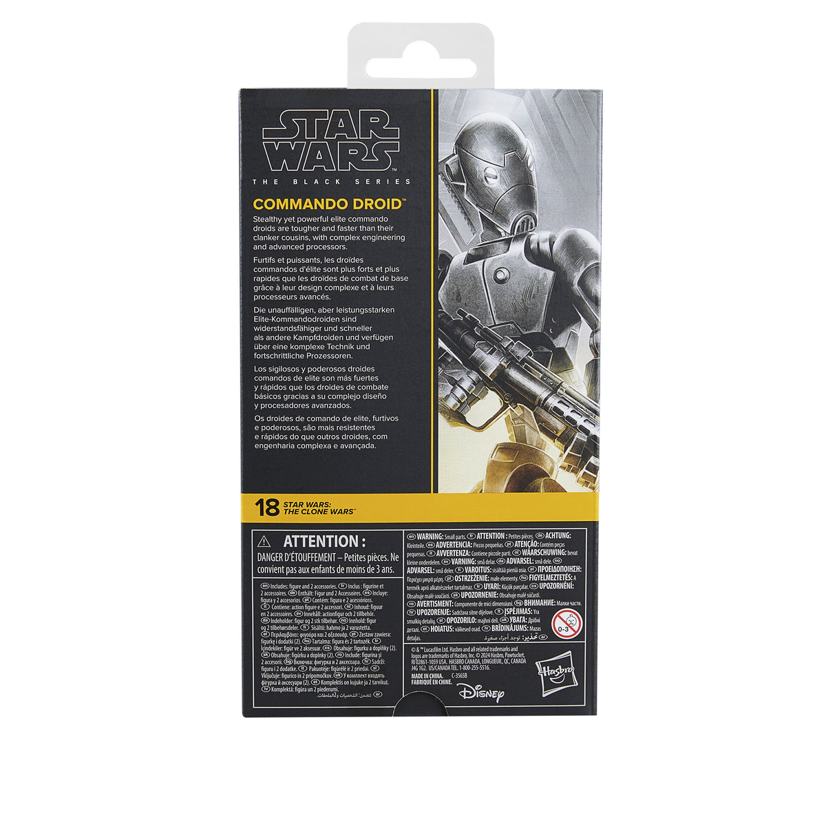 Star Wars The Black Series Commando Droid