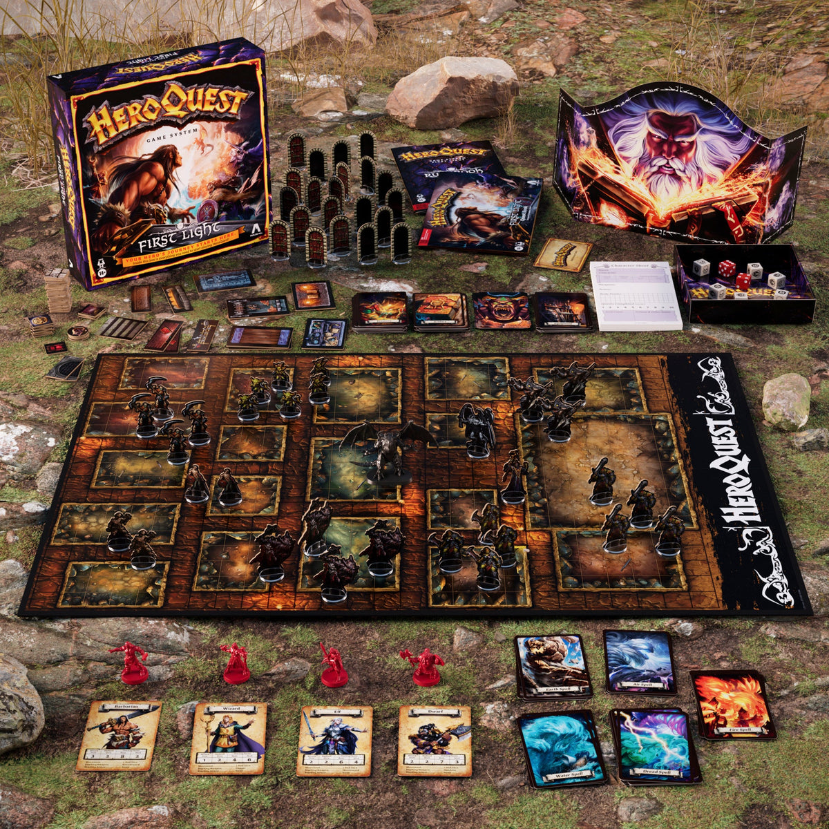 Avalon Hill - HeroQuest  - First Light - Exclusive