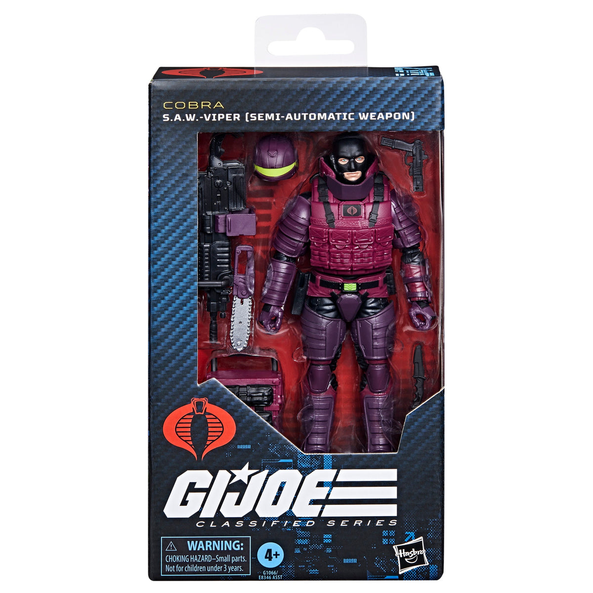 G.I. Joe Classified Series #147, S.A.W.-Viper (Semi-Automatic Weapon)