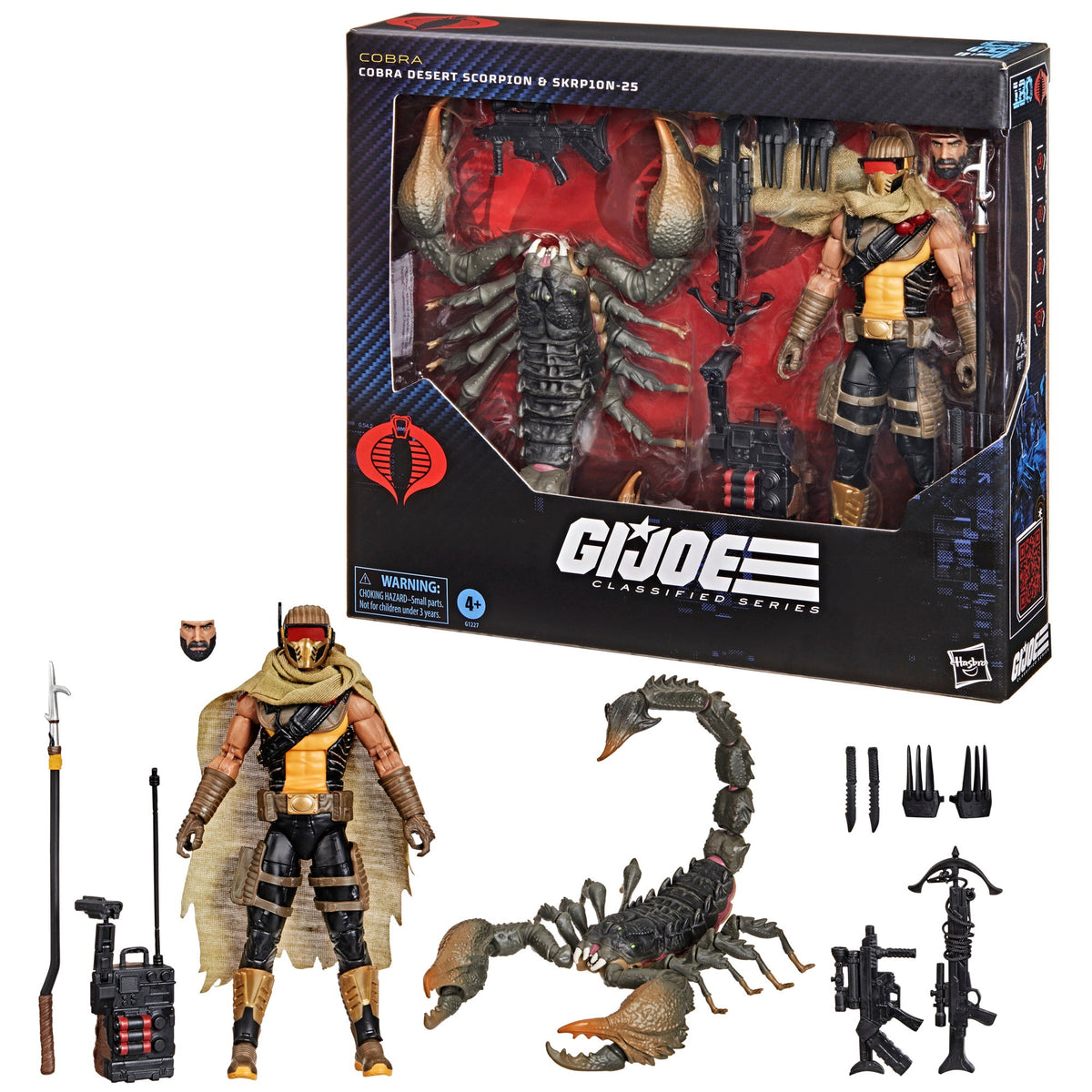 G.I. Joe Classified Series #180 Cobra Desert Scorpion & SKRP10N-25