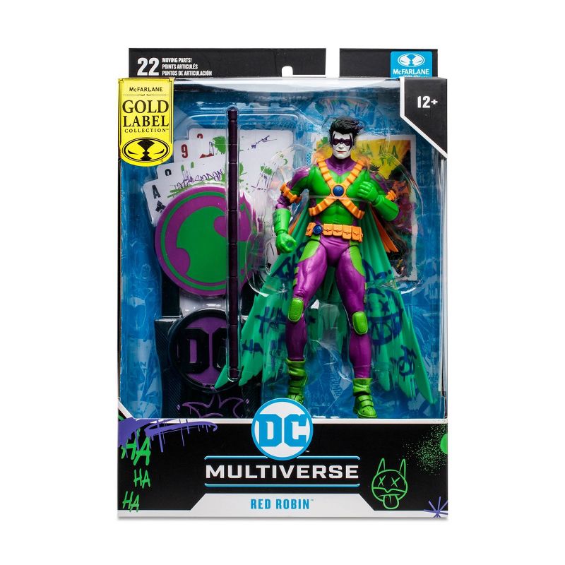 McFarlane Toys - DC Multiverse Gold Label - Red Robin - Jokerized - Exclusive
