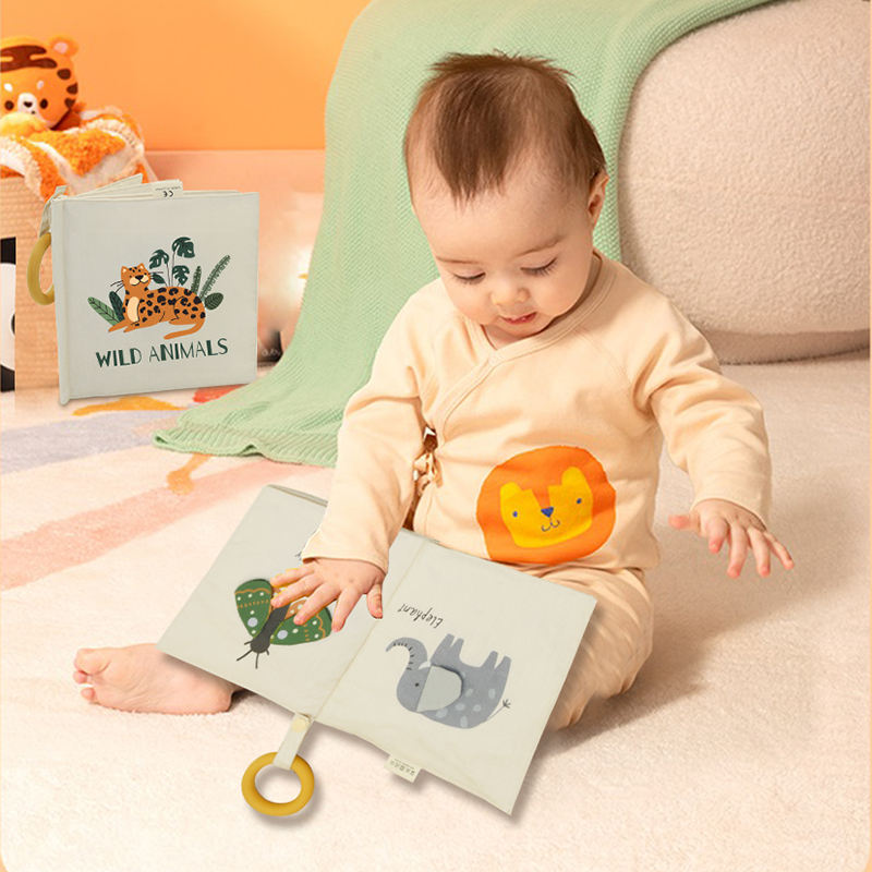 Wild Animals Crinkle book