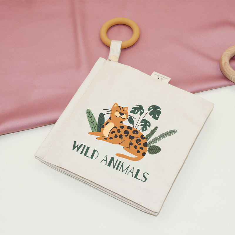 Wild Animals Crinkle book