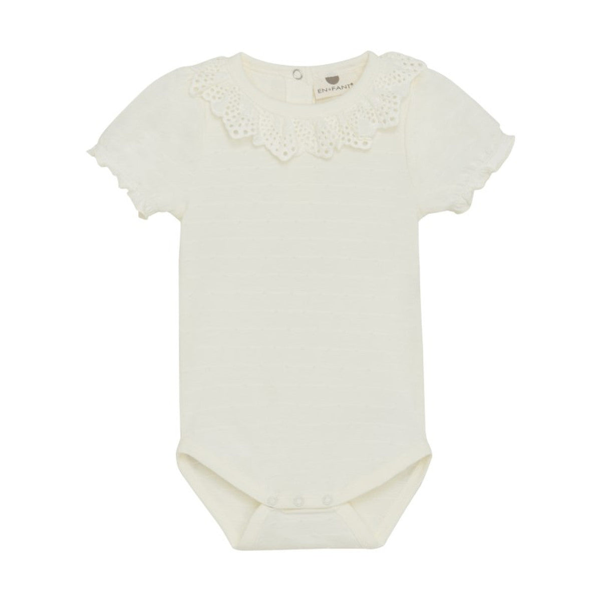 Infant Girl Body SS | Egret | En Fant