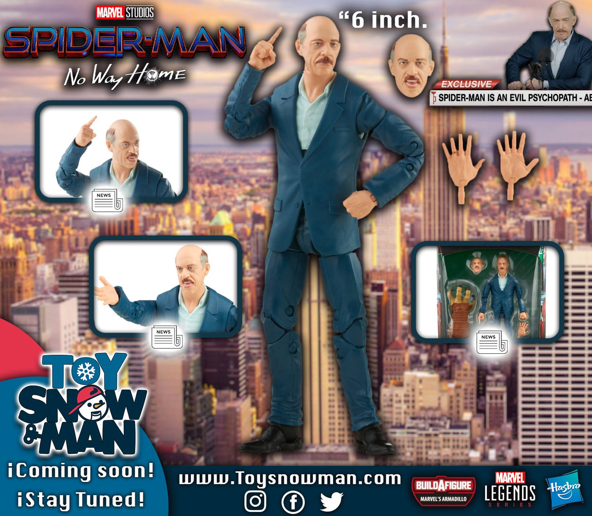 Marvel Legends Series J. Jonah Jameson