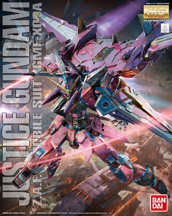 Mobile Suit Gundam SEED MG Justice Gundam 1/100
