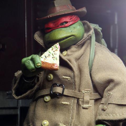 Neca Teenage Mutant Ninja Turtles Casey Jones & Raphael (In Disguise) (Subpar Packaging)