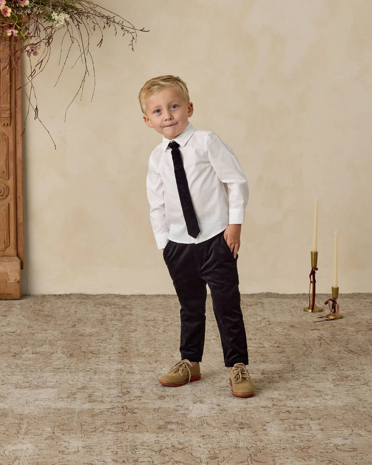 Skinny Tie | Black | Noralee