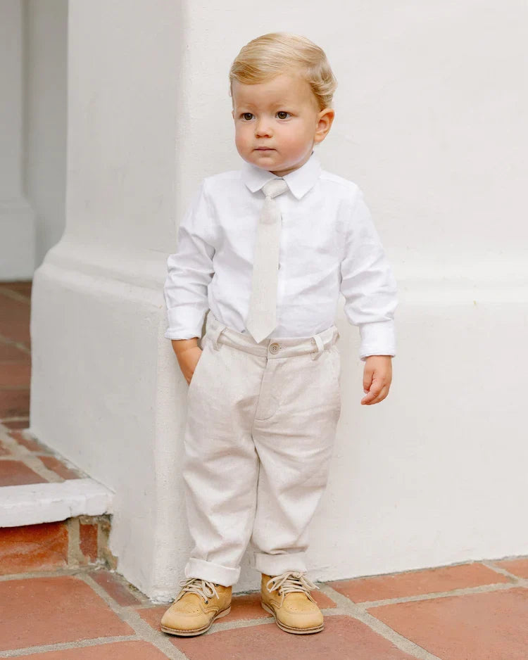 Harrison Button Down | White | Noralee