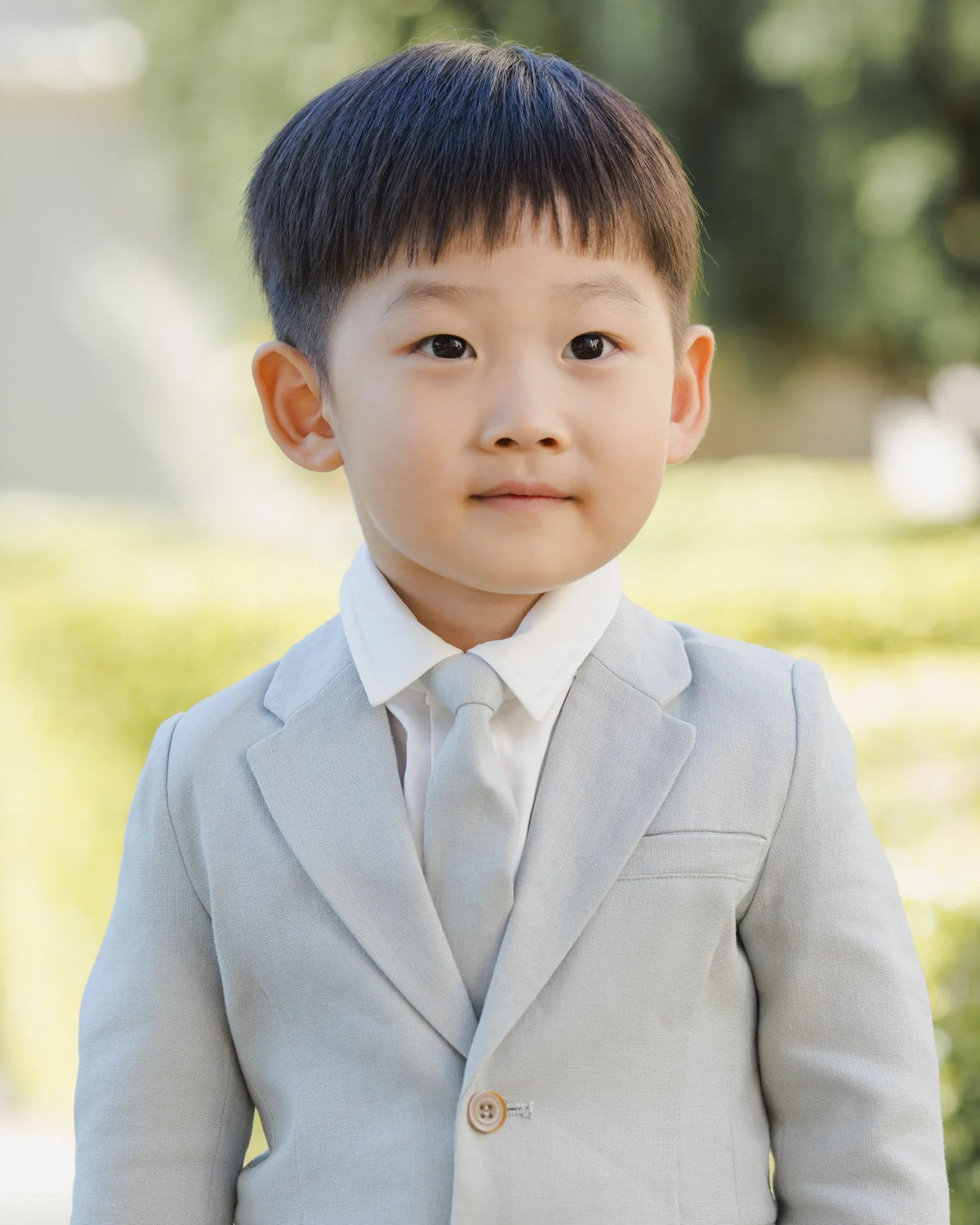 Skinny Tie | Heathered Mist | Noralee