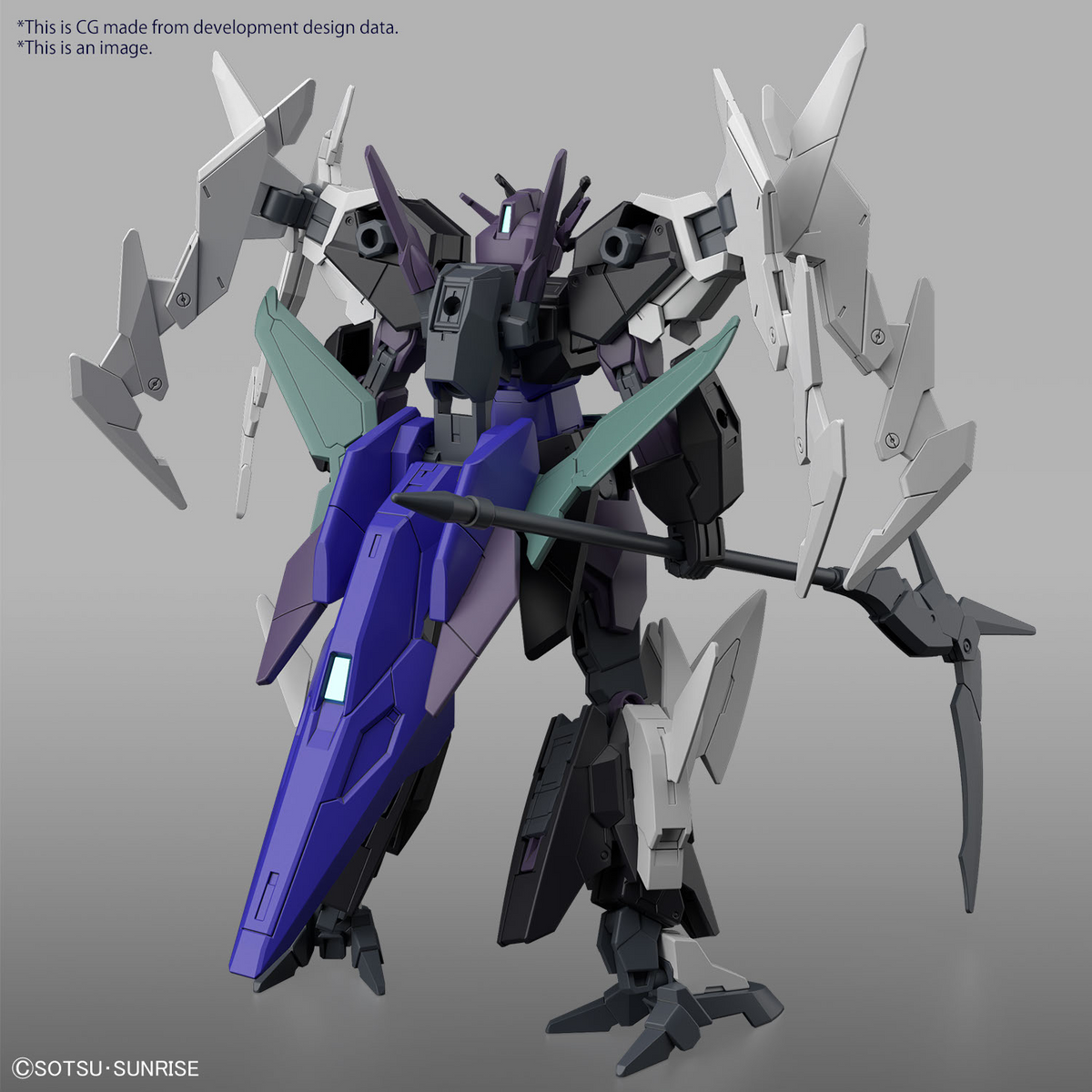 BANDAI - HG 1/144 PLUTINE GUNDAM