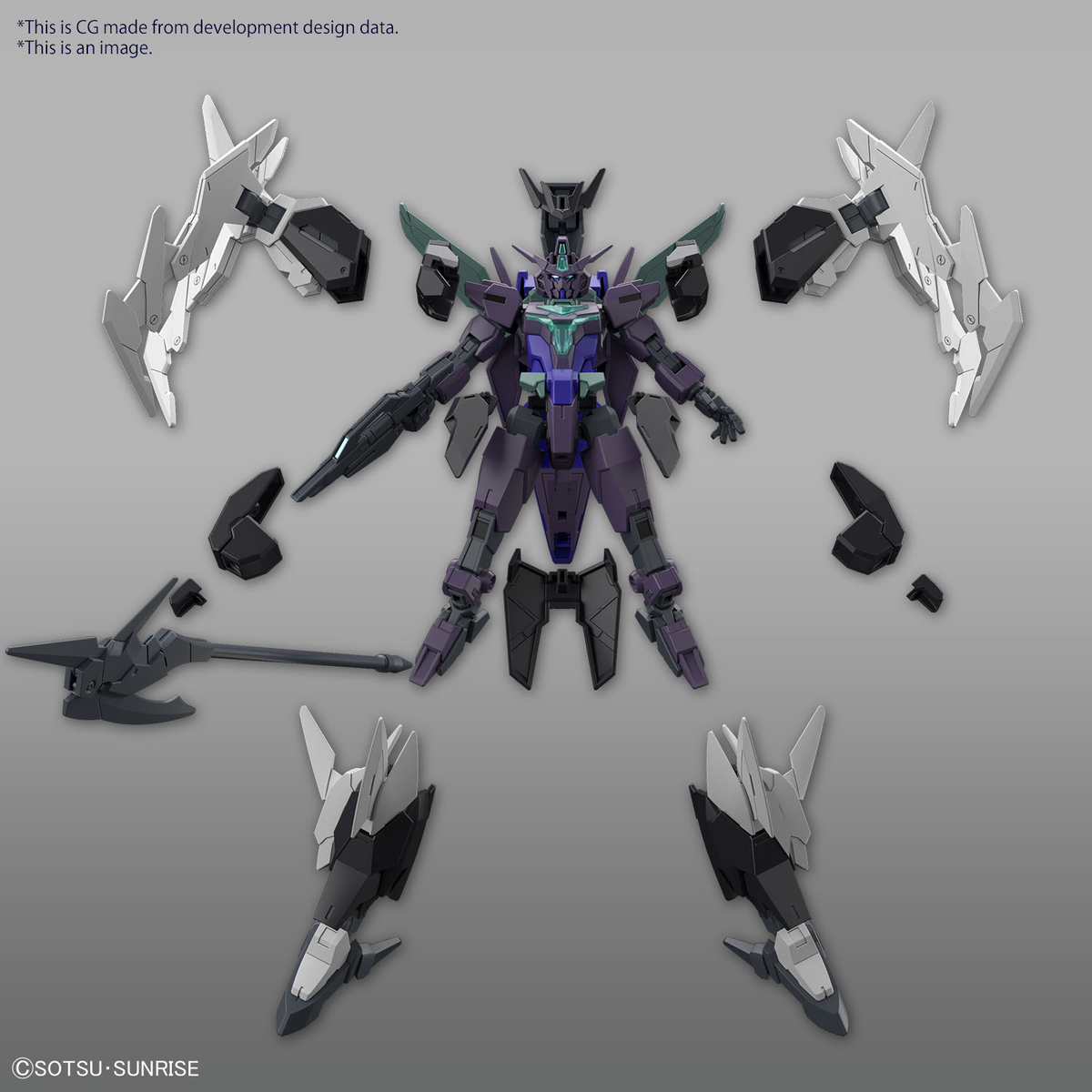 BANDAI - HG 1/144 PLUTINE GUNDAM