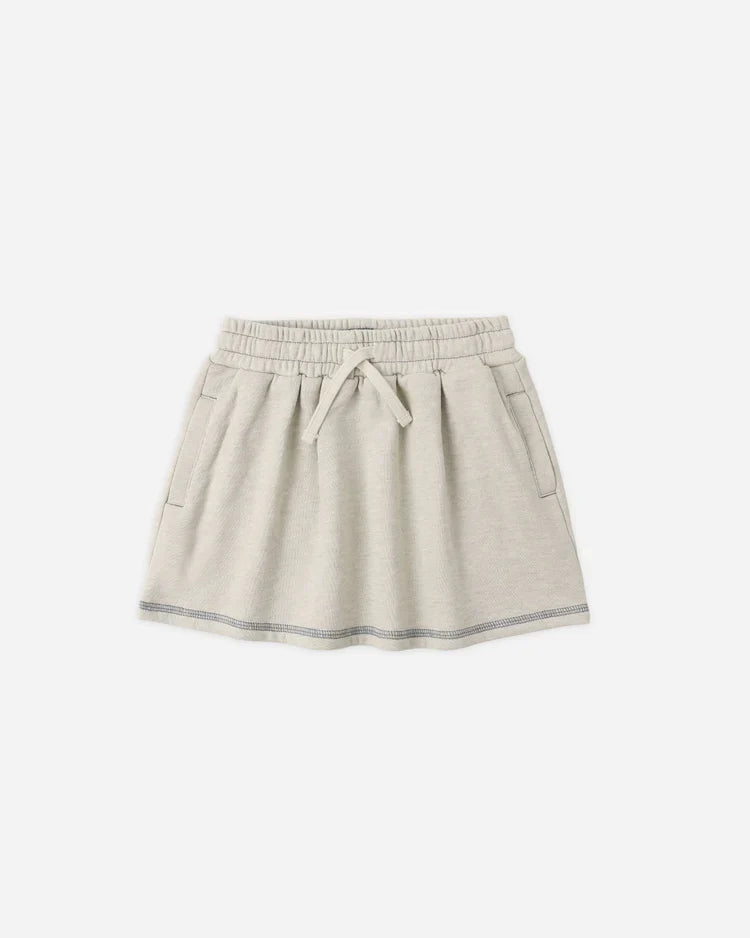 Volly Skirt | Heathered Oatmeal | Rylee & Cru