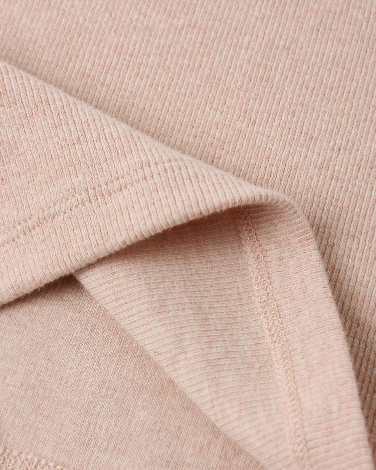 Ribbed Tank Set | Shell, Heathered  Blush | Rylee & Cru