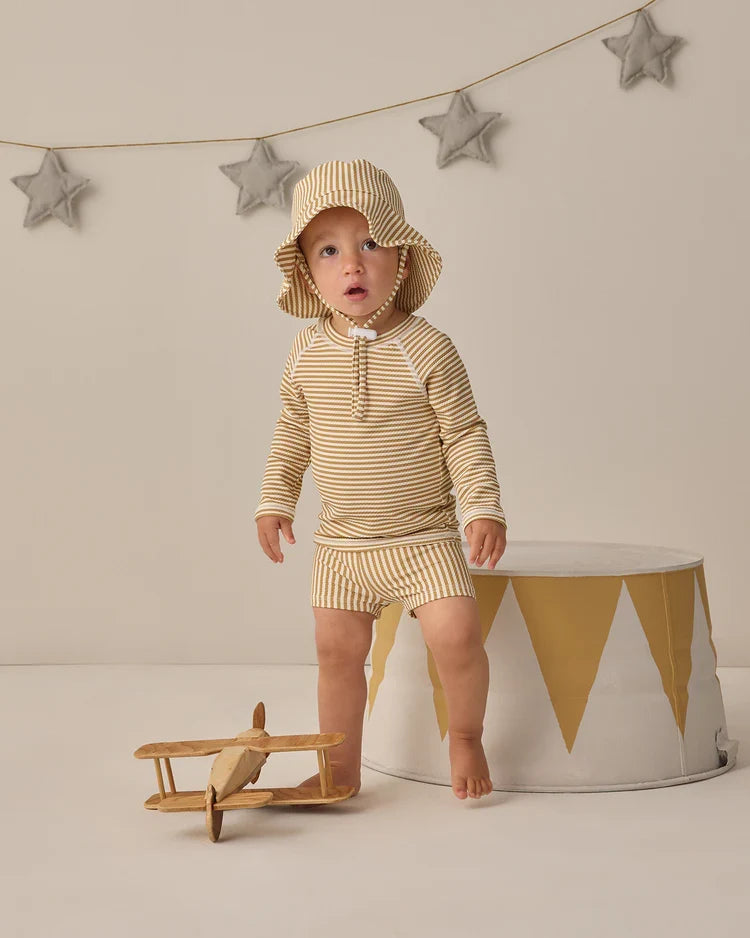 Bucket Hat | Honey Stripe | Quincy Mae