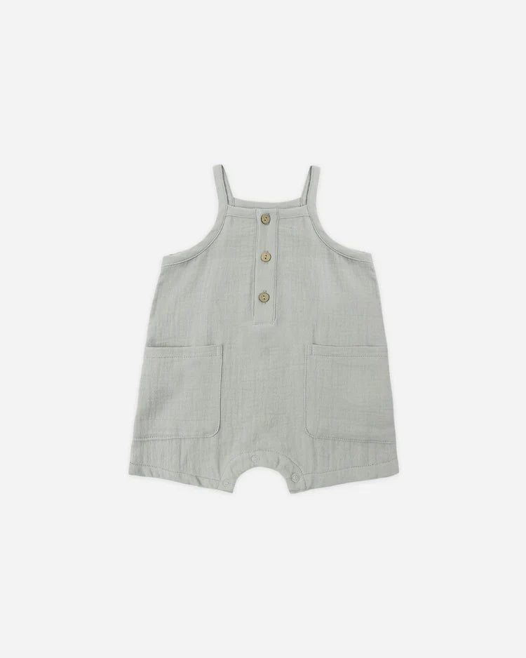 Oakley Romper | Sage | Quincy Mae