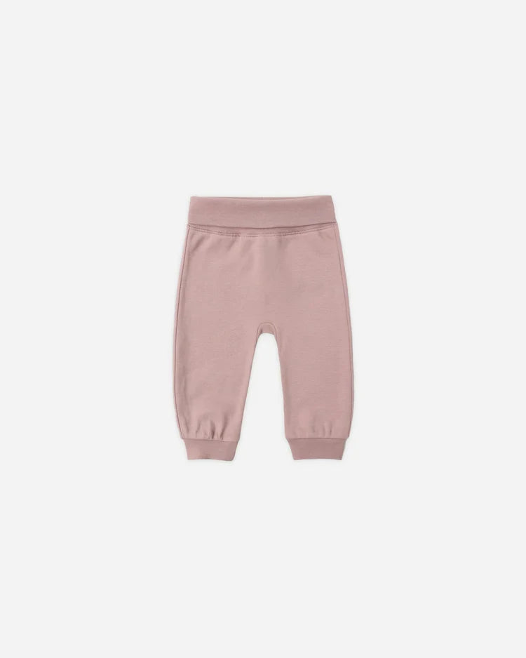 Baby Pant | Mauve | Quincy Mae