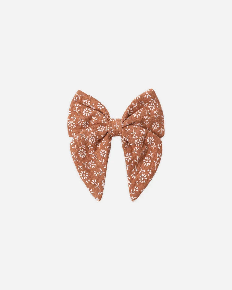 Bow | Poppy Floral | Quincy Mae