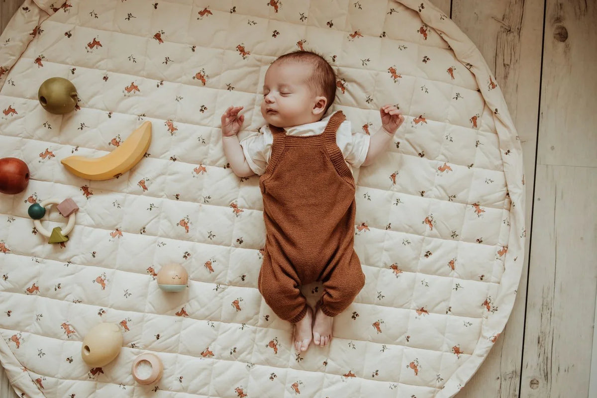Organic Soft Babymat & Bag | Rabbit | play&go