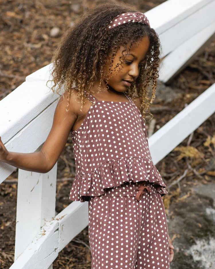 Kayli Set | Chocolate Polka Dot | Rylee & Cru