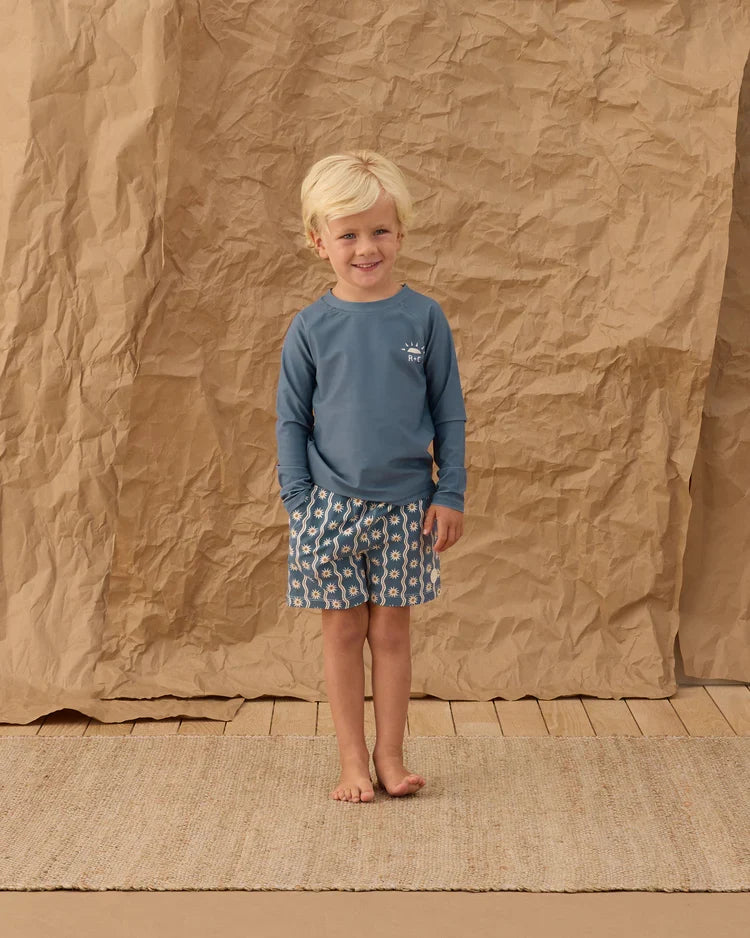 Long Sleeve Rashguard | Marine | Rylee & Cru