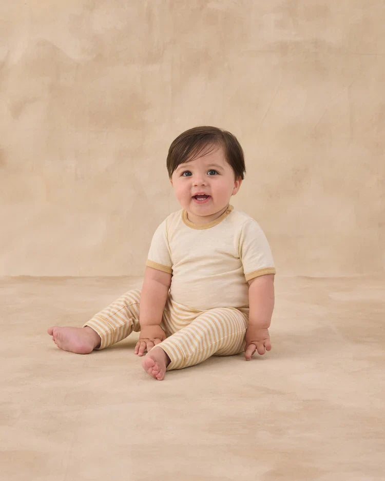 Baby Cru Pant | Butterscotch Stripe | Rylee & Cru