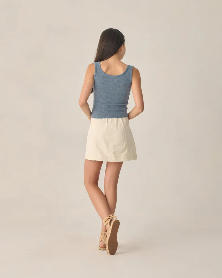 Teen Denver Mini Skirt | Natural | Rylee & Cru