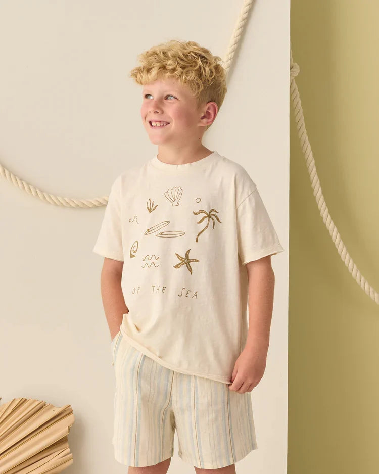 Perry Short | Sea Stripe | Rylee & Cru