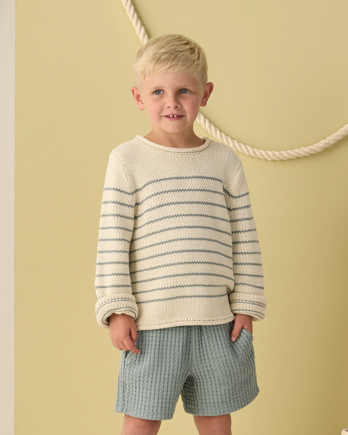 Jacques Sweater | Sea Green | Rylee & Cru