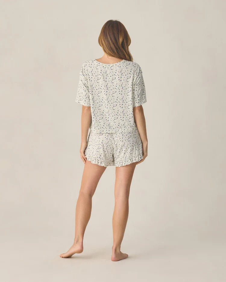 Ladies Mosie Set | Blue Ditsy | Rylee & Cru