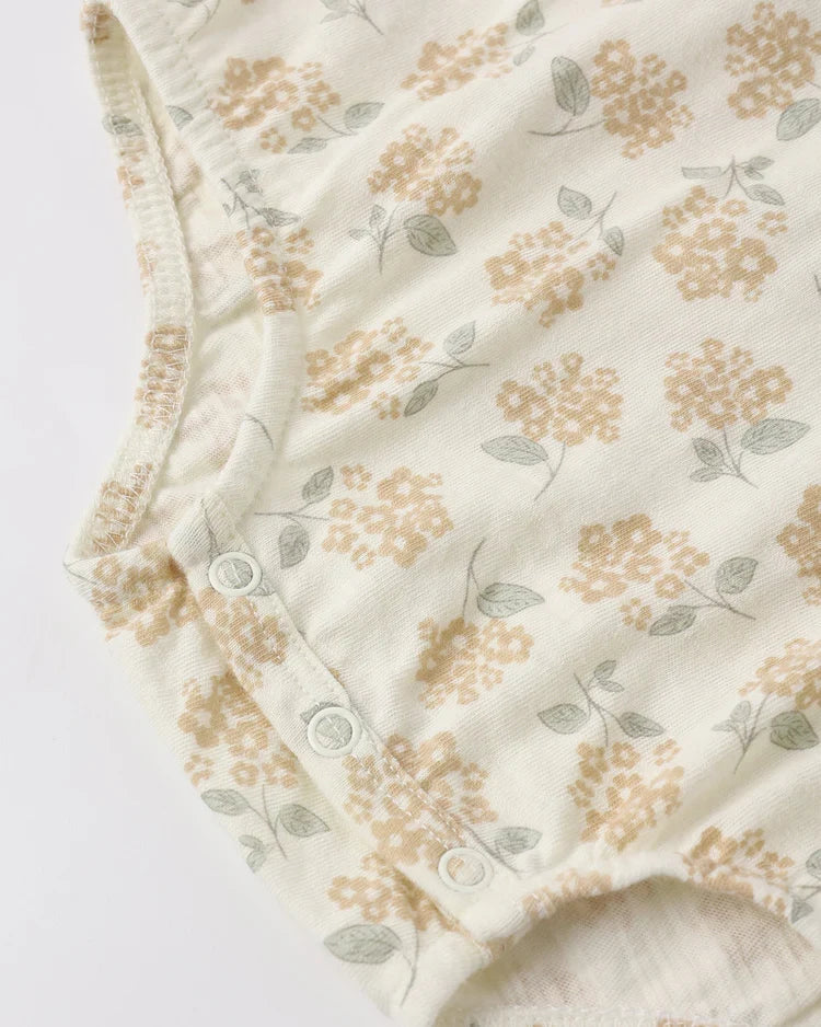 Bubble Onesie | Yellow Ditsy  | Rylee & Cru
