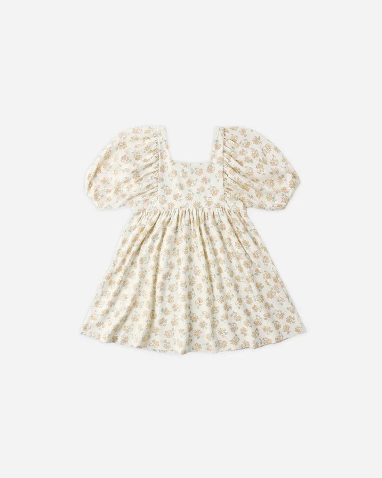 Brea Dress | Yellow Ditsy | Rylee & Cru