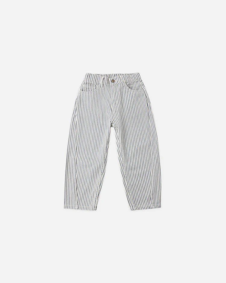 Barrel Pant | Railroad Stripe | Rylee & Cru