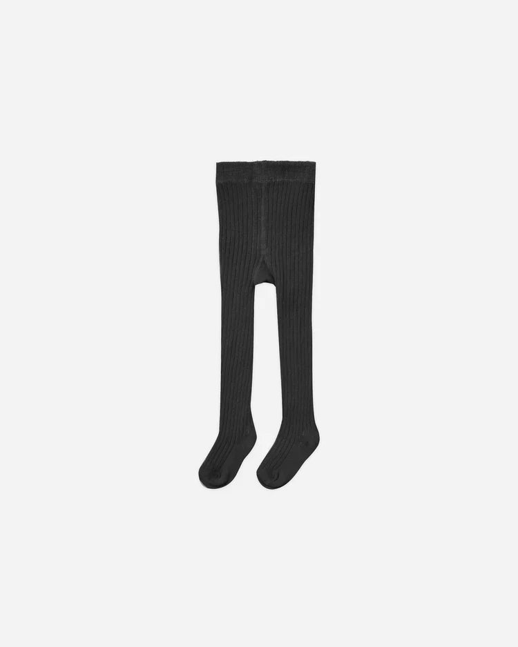 Ribbed Tights | Black | Rylee & Cru