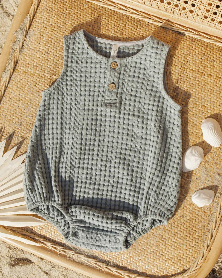 Beau Romper | Sea Green | Rylee & Cru