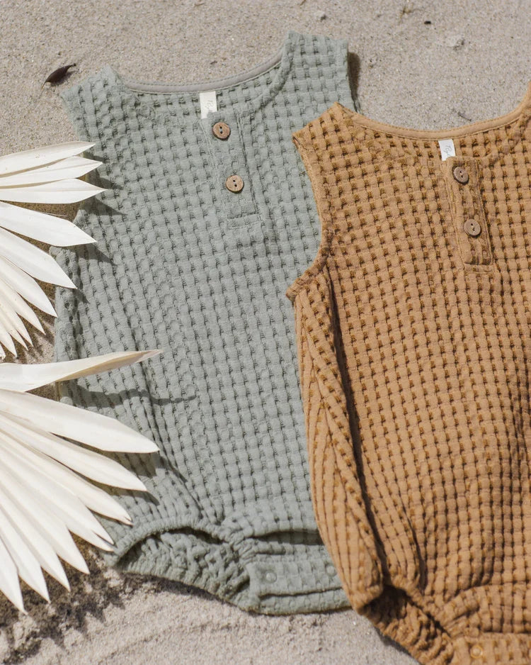 Beau Romper | Sea Green | Rylee & Cru